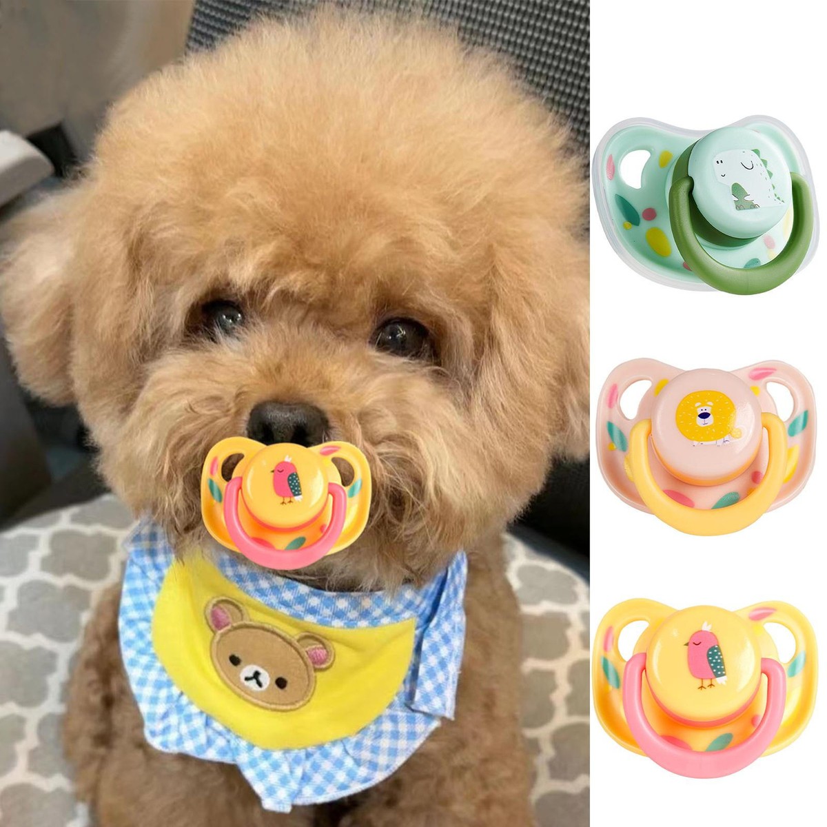 Puppy Pacifier Toy Dog Toys For Medium Cat Dogs Portable Mild