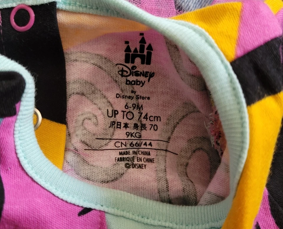 VESTIDO DE DISFRAZ Y SOMBRERO PESADILLA ANTES DE NAVIDAD SALLY INFANTIL 6-9 MOS 2 piezas Foto 4 de 4