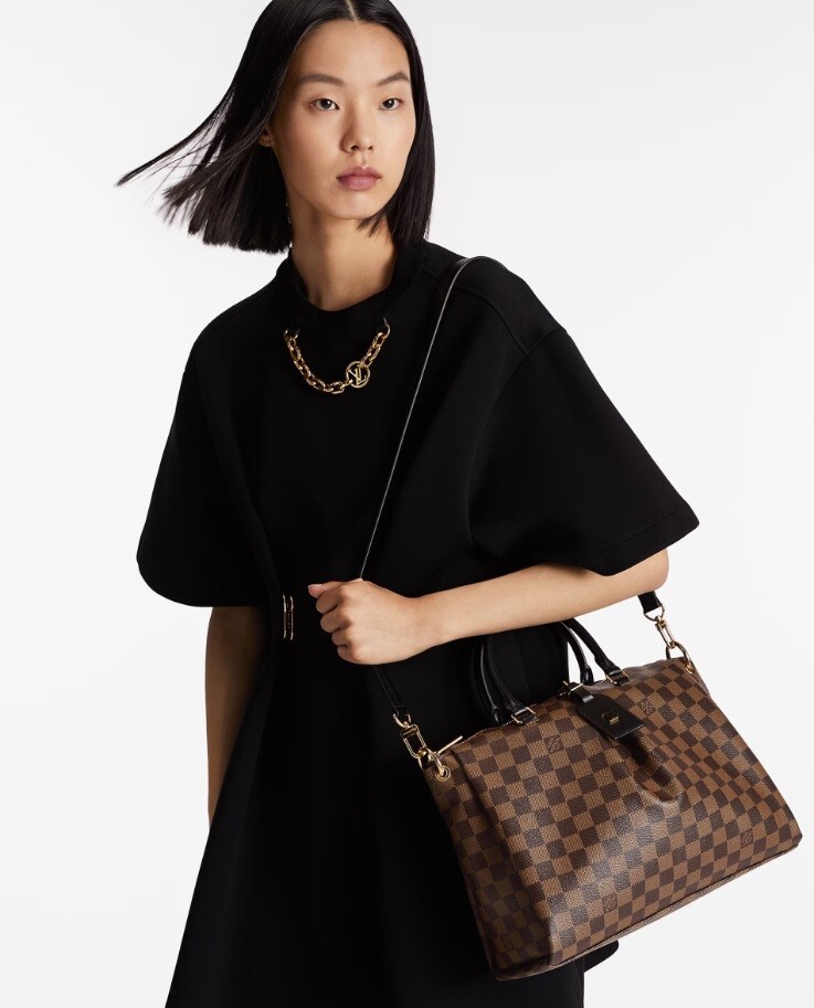 ルイヴィトン N45283 ショルダーバッグ ブラウン  LOUIS VUITTON オデオン・トートMM ダミエ Louis Vuitton Odéon Tote MM, M45283, NEVER USED | eBay