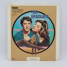 The Graduate CED VideoDisc Dustin Hoffman 1967 RCA SelectaVision