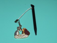 New 2DS XL Stylus with Love Dogs Charm - Stylus  Charm for Nintendo DS System B