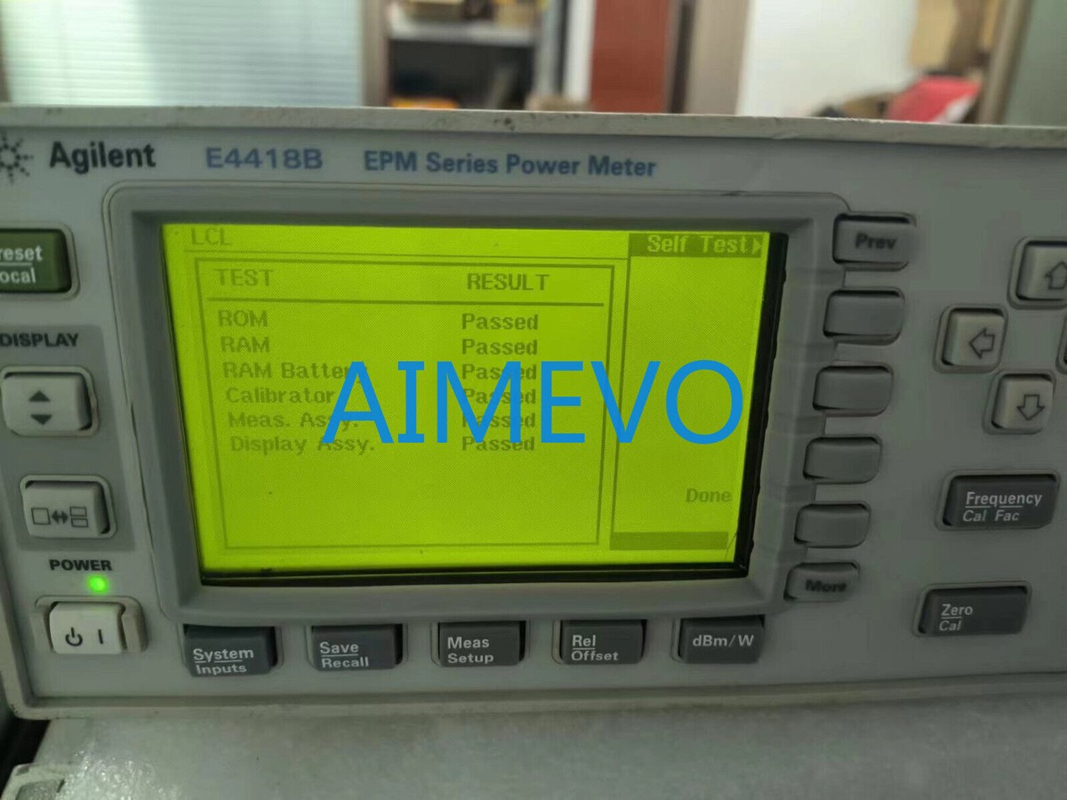 HP/KEYSIGHT/Agilent E4418B EPM Series Power Meter Not HP/KEYSIGHT/Agilent E4418B EPM Series Power Meter Not