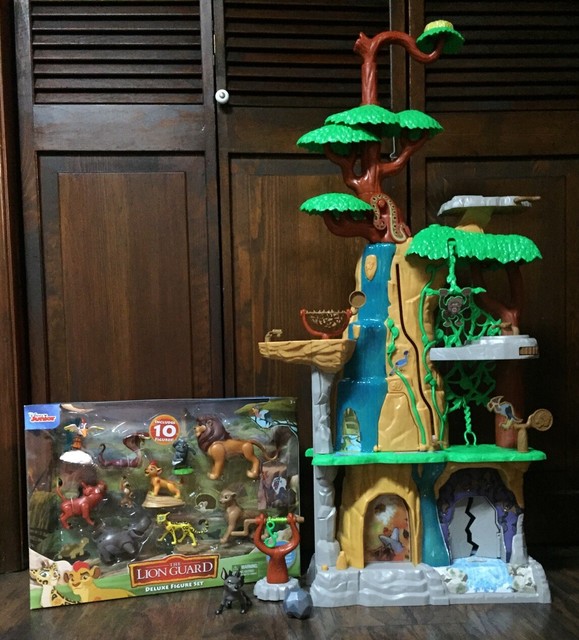 just play lion guard training lair playset