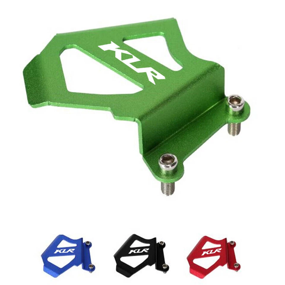 For Kawasaki KLR650 KLR 650 2008-2024 Rear Brake Caliper Cover Guard KLR LOGO — 第 3/4 张图片
