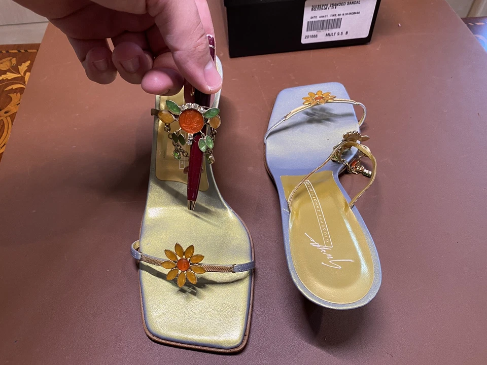 giuseppe zanotti Women Sandals Strap Size 9.5 - Image 4 of 4