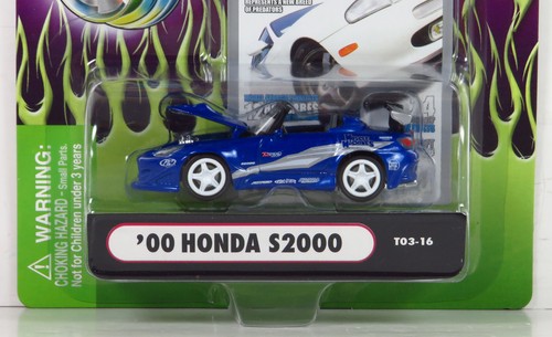 Funline Import Tuner 2000 Honda 00 S2000 Blue TO3-16 Diecast Car 1:64 - Picture 4 of 6