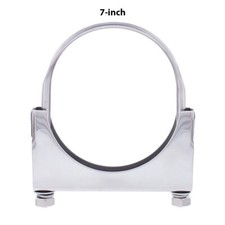 United Pacific 21298 7 Polished Stainless-steel U-bolt Exhaust Clamp - 1 Unit United Pacific 21298 7 Polished Stainless-steel U-bolt Exhaust Clamp - 1 Unit