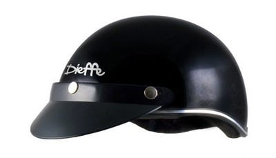 Casco a scodella padella scodellino uso ciclo no moto scooter L XL Nero |  eBay