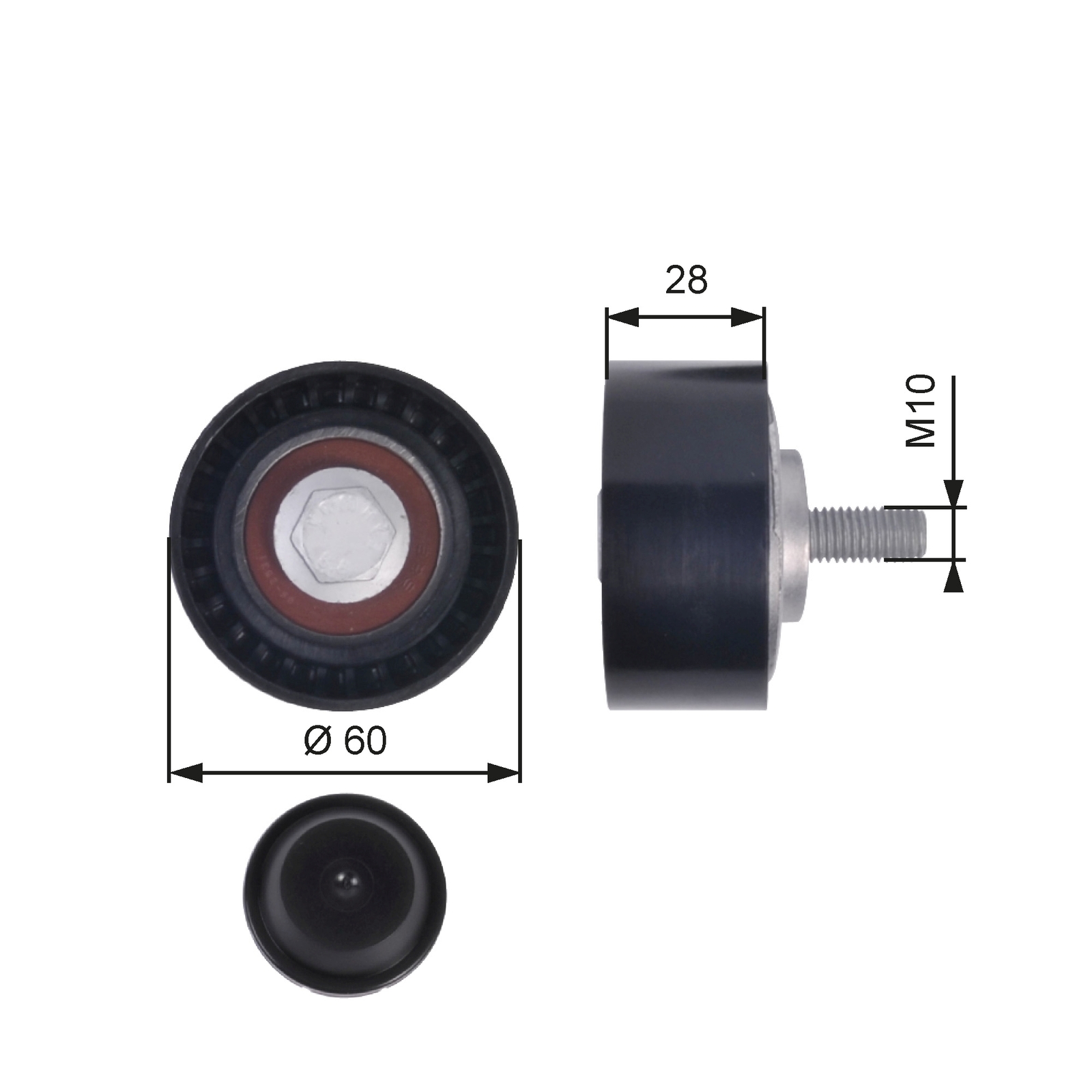 Gates T36384 DriveAlign Idler - Image 15