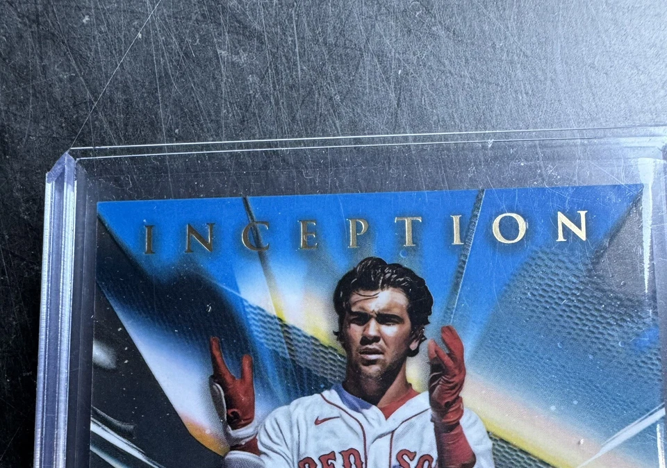 Marcelo Mayer 2023 Bowman Inception #13 Blue Foil /99 Boston Red Sox - Image 3 of 4