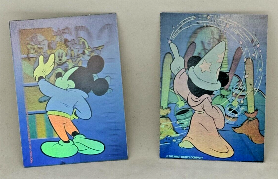DISNEY COLLECTOR CARDS 1991 SERIES 1 Impel Complete HOLOGRAM Chase