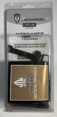 ProMag Archangel AA9130 Stock 10rd 7.62x54mmR Black Polymer OPFOR AA762R02