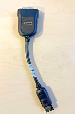 HP Display Port auf DVI-D Adapter mit Kabel ca. 20 cm FOXCONN 1215 DP --  DVI-D