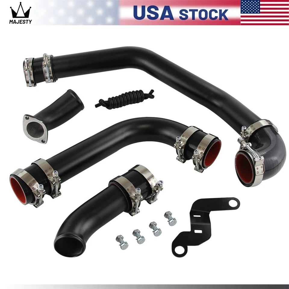 Intercooler Piping For 2008-2015 Mitsubishi Lancer Evolution EVO X 2.0L 4B11 BK - Image 3 of 4