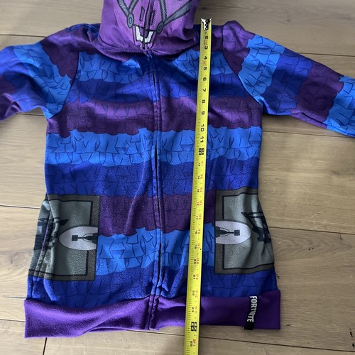 Fortnite Llama Piñata Full Zip Hoodie Sweatshirt Epic Games Youth XL Halloween - Picture 9 of 22