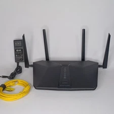 NETGEAR - Nighthawk AX5200 Wi-Fi 6 Router - RAX48-100NAS