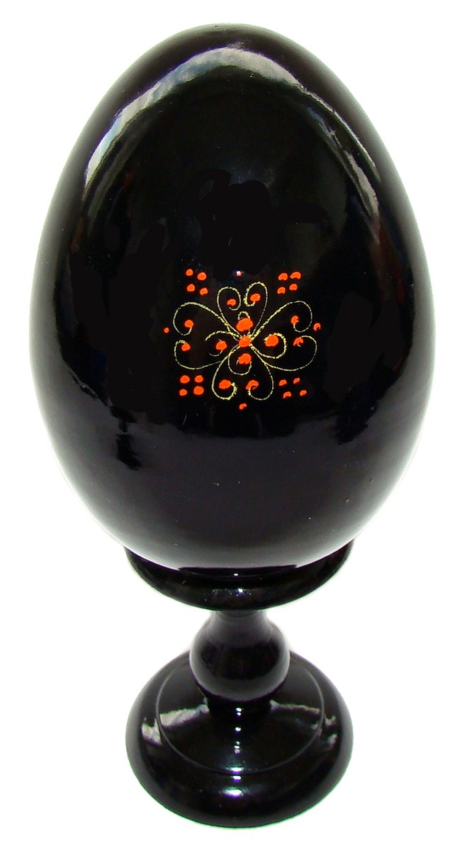 Oeuf en bois peint conte russe Oiseau de feu Oeuf collection russe