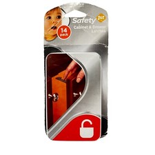 Safety 1ST 14 Pack Cabinet  Drawer Latches New  Sealed