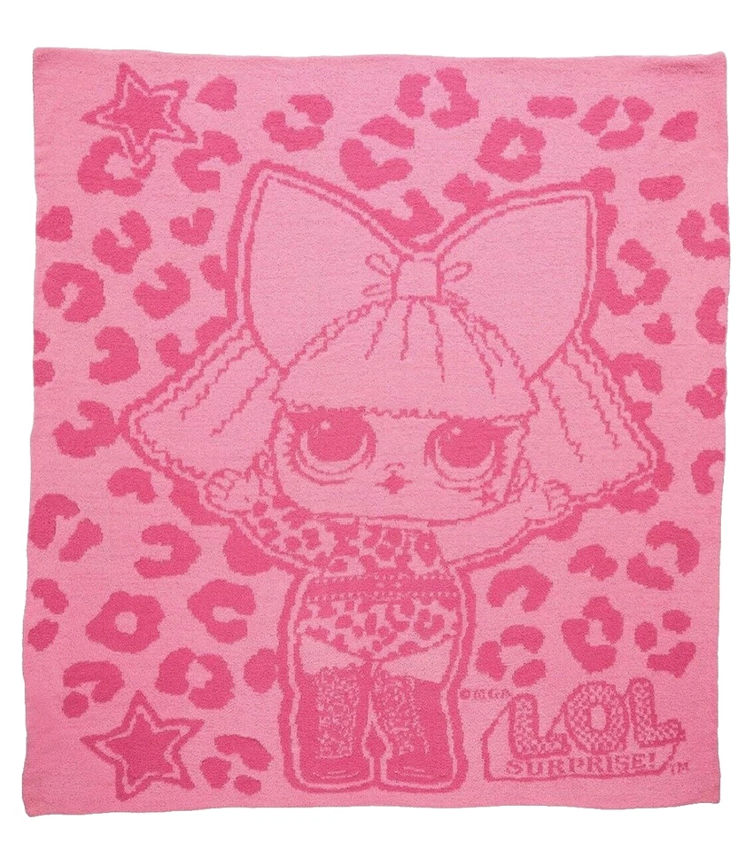 LOL Surprise! Pink Super Soft Plush Throw Blanket 50” x 60” NWT - Image 2 of 4