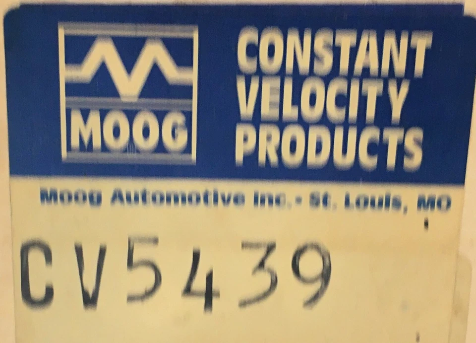 Kit de arranque conjunto Moog CV CV5439 NOS Foto 2 de 2