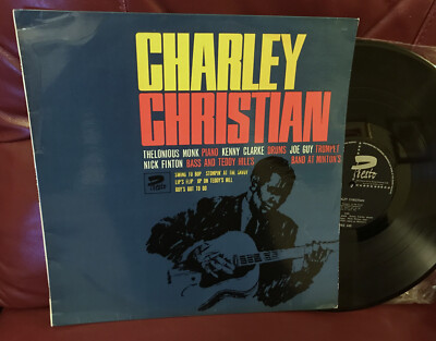 THE IMMORTAL CHARLEY CHRISTIAN Presto PRE 640 1966 UK reissue JAZZ GUITAR Monk