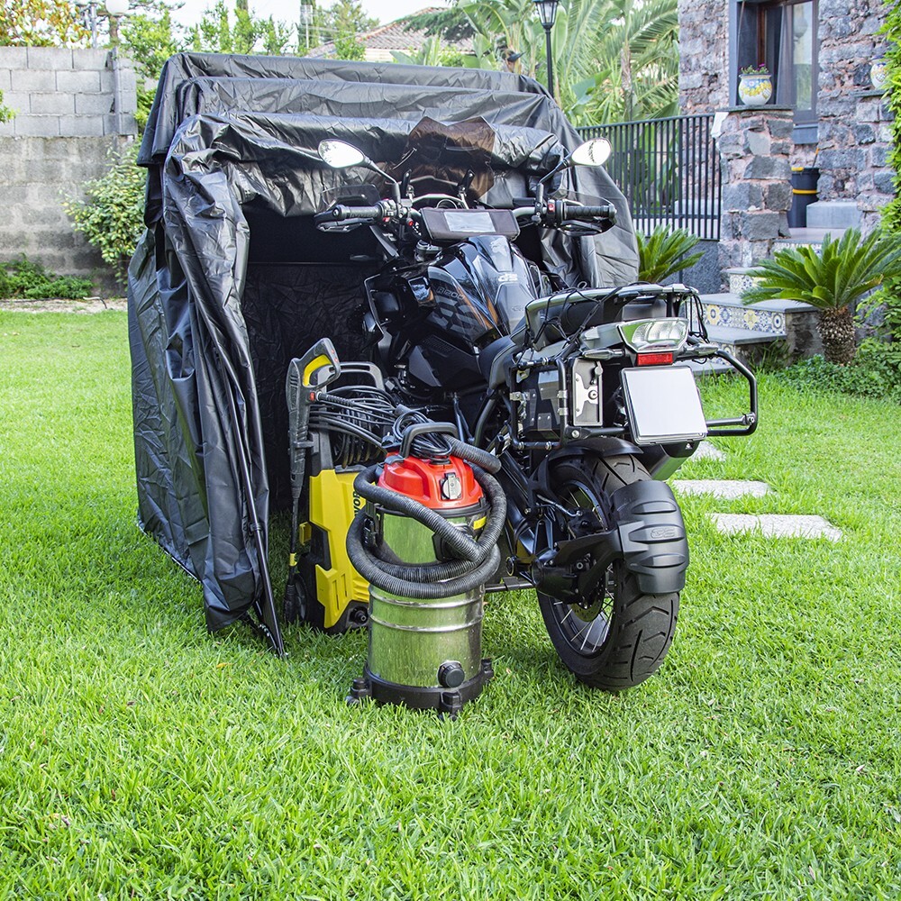 Coprimoto ANFTOP Impermeabile 210D | Per Scooter, Vespa, Motorino | Taglia XXL Con Strisce Riflettenti