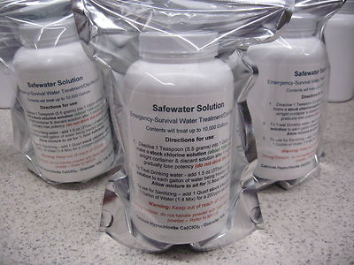 #ad Calcium Hypochlorite Emergency Survival Water Purifier 1lb = 10000 Gallons $15.70
