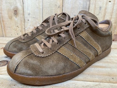 Rare 🔥VINTAGE ADIDAS TOBACCO Suede Made In France UK 6 | US 6.5 | eBay
