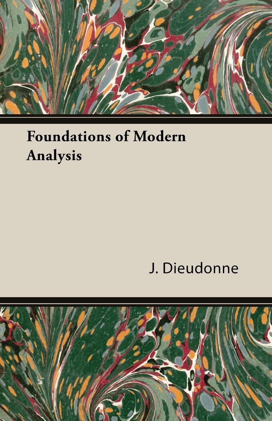 Thumbnail - Foundations Of Modern Analysis J. Dieudonne Taschenbuch Paperback