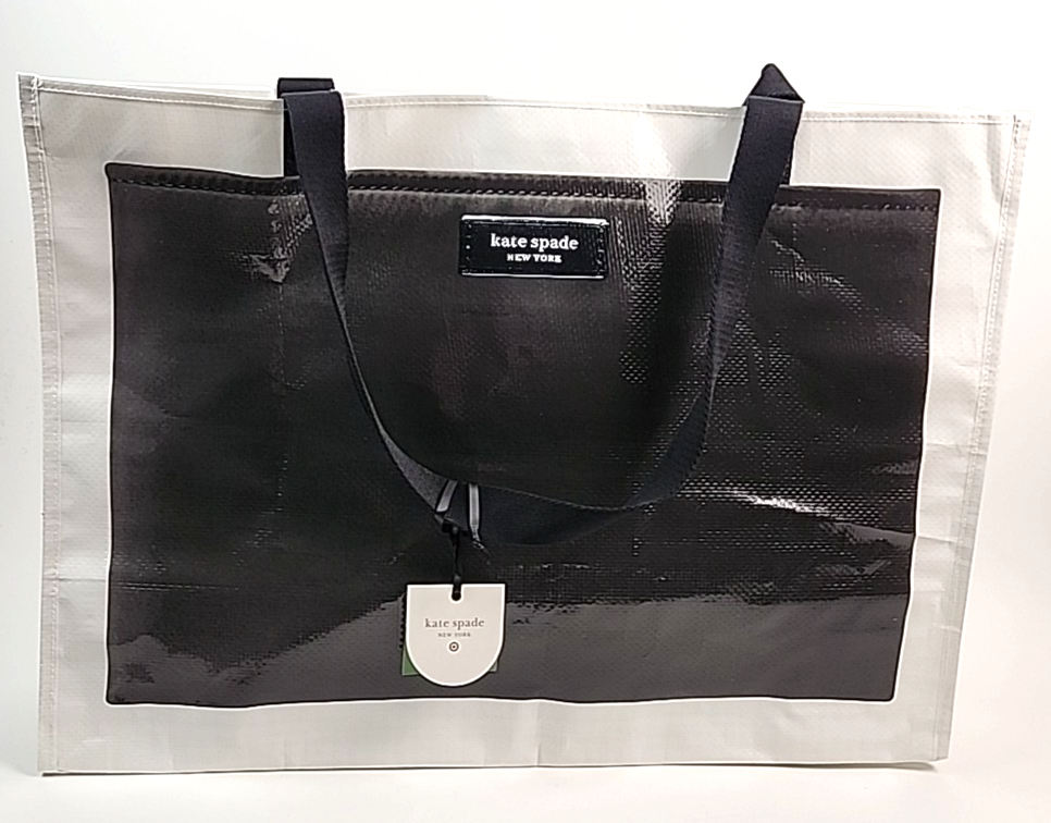 2個Set kate spade new york x Target Large Tote Bag Kate Spade New York x Target Large Tote Bag Black/White NWT