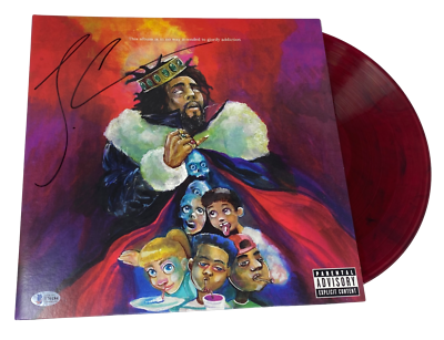 J Cole Signed Autographed KOD Vinyl Record Album LP Beckett COA | eBay