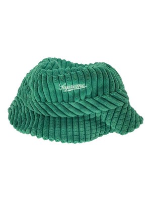 Supreme TERRY CORDUROY CRUSHER Bucket Hat Polyester GRN men | eBay