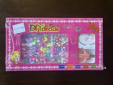 Jewelry Kit for kids, DIY bead set, wire & scissors