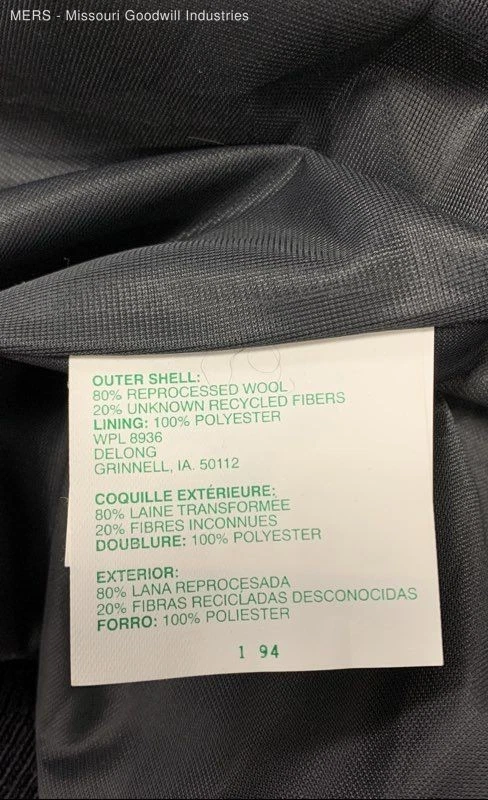 Men's Delong Blue St Louis Rams Varsity Jacket Outerwear Size L American NFL - Image 4 of 4