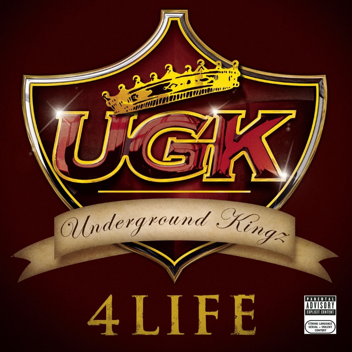UGK 4 Life [CD] UGK (Underground Kingz) [Ex-Lib. DISC-ONLY