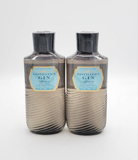 2 Bath Body Works Distiller's Gin Men's 3 in 1 Face Hair Body Wash 10 oz
