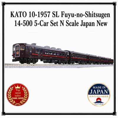 KATO 10-1957 SL Fuyu-no-Shitsugen 14-500 5-Car Set N Scale Japan New - Photo 1/4