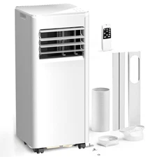 Electactic Portable Air Conditioner 10000 BTU (ASHRAE), 3-in-1 Mode AC Cools Up