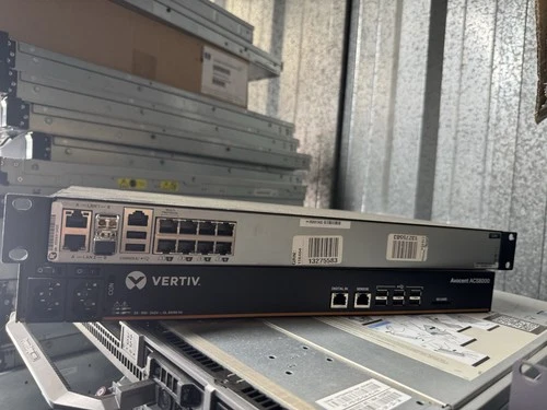 Vertiv Avocent ACS8000 8-Port Console Server DAC Dual AC PSU ACS8008DAC