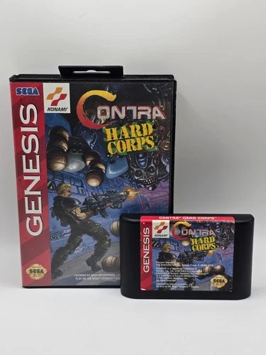 Contra: Hard Corps (Sega Genesis, 1994) No Manual Tested