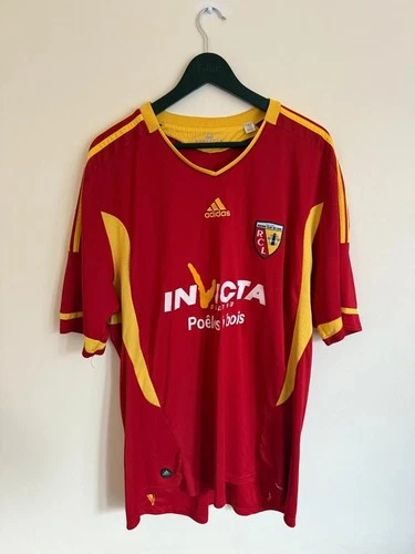 Authentic XXL 2011 2012 RC Lens Home Adidas Football Shirt