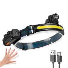 Lumi Light USB Headtoarch Rechargeable Sensor 270 degree Light US 1