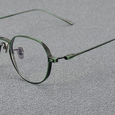 Vintage Pure Titanium Eyeglass Frames Optical RX able Glasses 50-20-145