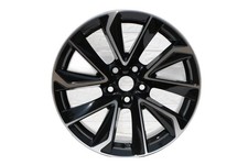 18x8 Black Machined Face Wheels 5x114 Set Of 4 Fits Honda Accord Tlx Mdx Rdx Suv