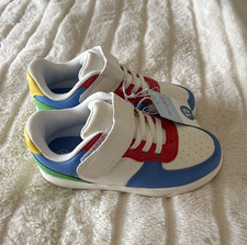 Cat  Jack Unisex Kids Size 12 Low Top Colorblock Hook  Loop Sneakers