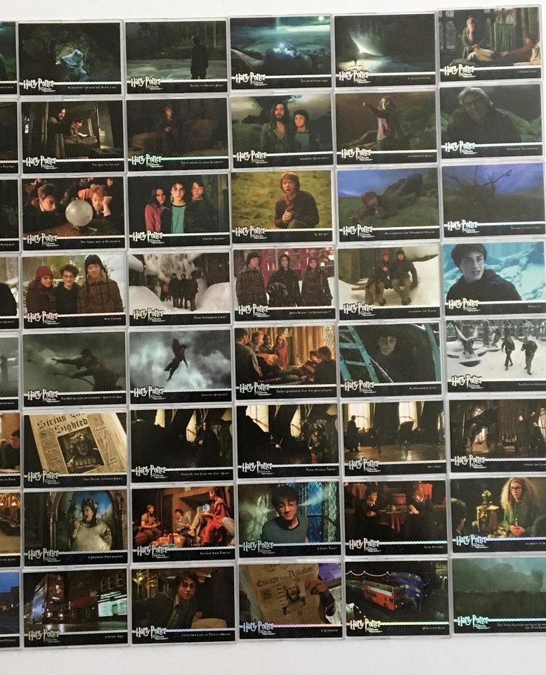 Harry Potter Prisionero de Azkaban Actualización Lámina de Plata Base Juego de 90 Cartas Foto 3 de 4