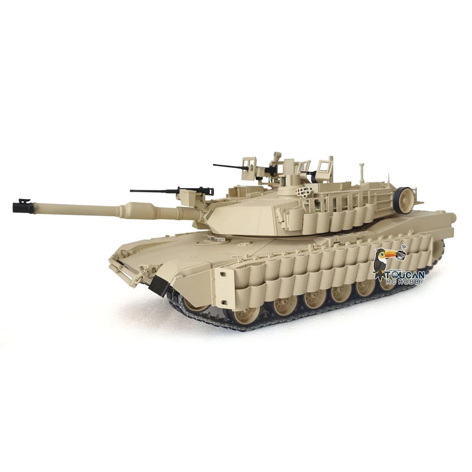 Full Metal Military RC Tank 1/16 Abrams M1A2 3918 TUSK II Electronic Vehicles - Image 3 of 4