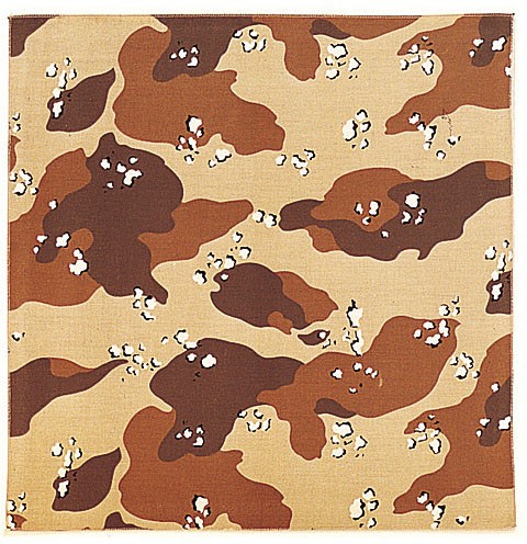 Хлопчатобумажная бандана Artex Knitting Mills Desert Camo - Универсальная, прочная и стильная