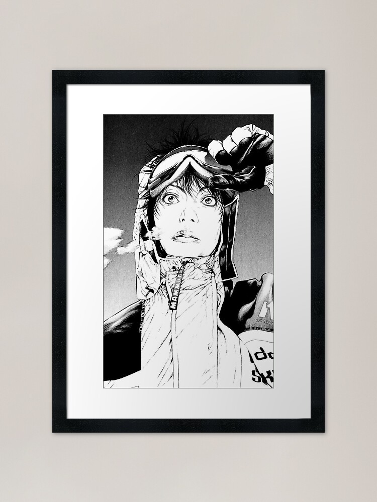 Póster de arte enmarcado manga The Climber enmarcado arte de pared lienzo impresión cuadro