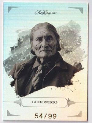 2023 Super Products Bellissimo Edition Geronimo #34 Silver Parallel #/99 Native